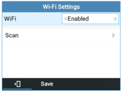 Fig. 82: Enabling Wifi