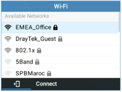 Fig 84: Nearby WiFi networks