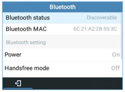 Bluetooth Discoverable